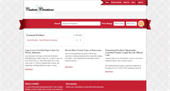 Desktop Screenshot of custom-creationsinc.com
